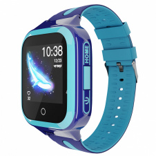 Детские водонепроницаемые GPS часы с видеозвонком MYOX MX-70BW 4G Синий