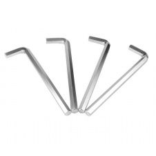 Ключ шестигранный MASTERTOOL CrV 16,0 мм 75/246 мм 4 шт Grey (75-0016)