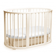 Фото - Кроватка деревянная без ящика Наталка Обрий 120 х 70 см Beige (149783) Кроватка деревянная без ящика Наталка Обрий 120 х 70 см Beige (149783)