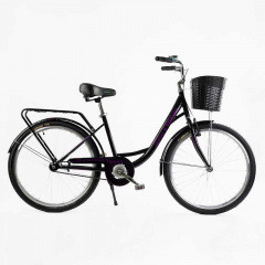 Велосипед городской 26" Corso Travel 16.5" Черный (162978) Петрове