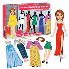 Детский набор магнитов Magdum Magnetic dolls 27 шт Разноцветный (162132) Полтава