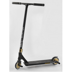 Самокат трюковый Best Scooter "SIMBIOTE" HIC-система, ПЕГИ, алюминиевый диск и дека Black/Gold (102307) Бердичев