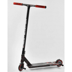 Самокат трюковый Best Scooter "CRASH" HIC-система, ПЕГИ, алюминиевый диск и дека Black/Red (102311) Киев