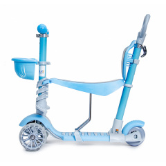 Самокат Scooter Smart 5in1 многофункциональный, с родительской ручкой Blue (1451904439) Бучач