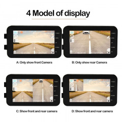 Видеорегистратор для мотоцикла на 2 камеры FHD 1080P wifi G-sensor (100572) Київ