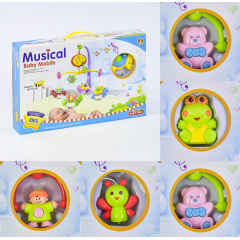 Карусель мобиль на кроватку Jie Gao Musical Baby Mobile Разноцветный (17943) Нікополь