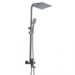 Душевая система Globus Lux MILANO латунь, графит (VAN-GLM-0026-11-Graphite) Рівне