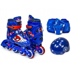 Комплект роликов "Spider Man" Dark Blue (размер 35-38) 2111098456 Тернопіль