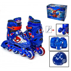 Комплект роликов "Spider Man" Dark Blue (размер 35-38) 2111098456 Тернопіль