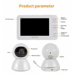 Видеоняня беспроводная INQMEGA BM288 baby monitor 5" Белый (100933) Косов