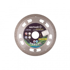 Диск алмазный для керамики Wertvoll UNIVERSAL CERAMICS 125х1 мм (DM-0125) Бровари
