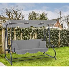 Садовая качеля Garden Line Venera 210x120x170 см Grey Киев