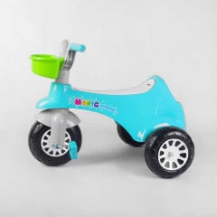 Трехколесный велосипед корзинка багажник Pilsan Magic 35 кг Turquoise (109419) Коростень