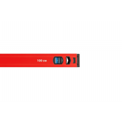 Уровень строительный MASTERTOOL ПРОФИ 100 см 2 капсулы 0,5 мм/м 0,03° (37-1003) Гуляйполе