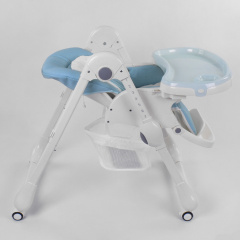 Стульчик для кормления Toti W-48406 Blue/White (96506) Ивано-Франковск