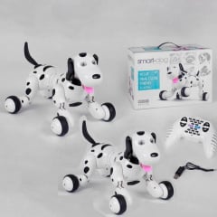 Собачка на радиоуправлении Happy Cow Smart dog 18 функций White (92971) Васильевка