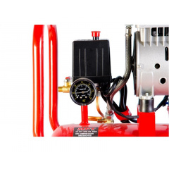 Компрессор бесшумный MPT PROFI OIL FREE 24 л 800 Вт 1450 об/мин 7 атм Red (MAC80243S) Кривий Ріг