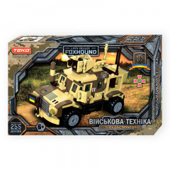 Конструктор Teko Военная техника Ocelot Foxhound 255 деталей Хаки (147030) Орехов