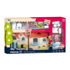Игрушечный домик Yufeng My Sweet Home 47,5х5,7х24,7 см Разноцветный (139869) Братське