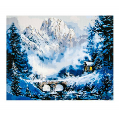 Картина по номерам ArtStory Зимний лес 40х50 см Разноцветный (6962) Энергодар