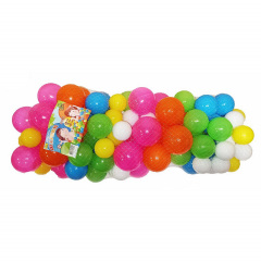 Шарики мягкие M-toys 8 см 100 шт Разноцветный (114225) Ровно