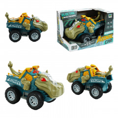 Машина музыкальная Yufeng Animal car 21х11х13 см Разноцветный (147117) Лосинівка
