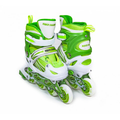 Ролики Power Champs. Green (размер 29-33) 1599616271 Городок