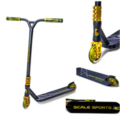 Трюковый самокат Scale Sports Adrenaline Abec 9 Четырехболтовый Gold (999766902) Гуляйполе