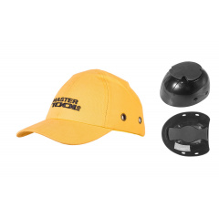 Каскетка защитная MASTERTOOL 0,27x0,19x0,155 Yellow (81-2002) Калуш