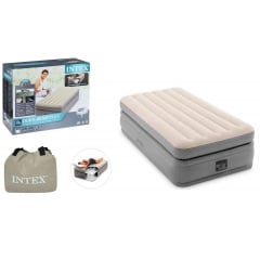 Надувной матрас Intex 191 х 99 х 51 см Gray (100453) Николаев