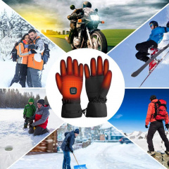 Перчатки с подогревом на батарейках Luckstone WarmSpace HE400 L (101026) Костополь