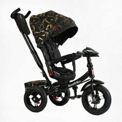 Велосипед трехколесный детский Best Trike USB 12"/10" Черный (164863) Петрове