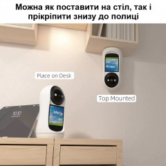 Поворотная wifi камера с экраном Nectronix V5 ICSee app (101153) Бердичів