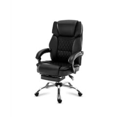 Офисное кресло с массажем Mark Adler Boss 6.0 120х55 см Black Рівне