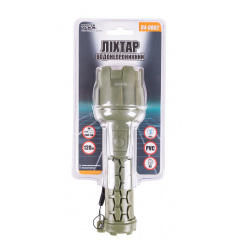 Фонарь водонепроницаемый MASTERTOOL CREE LED IP66 2xAA PP+PVC (94-0802) Королево