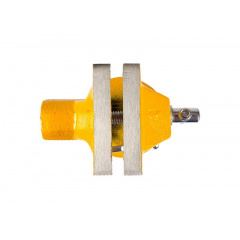 Тиски слесарные поворотные MASTERTOOL 70 мм Yellow (07-0203) Лозовая