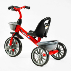 Детский велосипед трехколесный Best Trike 26/20 см 2 корзины Red (147572) Мелитополь
