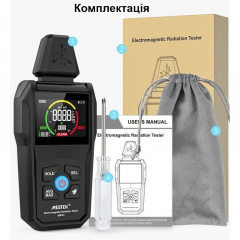 Детектор электромагнитного излучения с термометром Mestek EMF01 (101134) Дніпрорудне