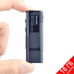 Флешка диктофон с голосовой активацией записи Savetek GS R-13 16 Гб (100909) Братское