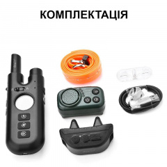 Электронный ошейник для собак 3 в 1: дрессировка + бипер + антилай DOBE DB600 (100802) Чернигов