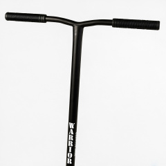 Самокат трюковый Best Scooter Warrior HIC-система пеги алюминиевый диск и дека колёса PU 100 кг Black and white (112764) Киев