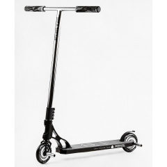 Самокат трюковый пеги алюминиевый диск и дека колёса Best Scooter Portal HIC-система PU Black and white (114053) Васильків