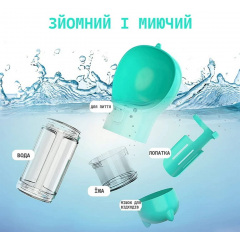 Поилка для собак Urbankit с миской для питья/еды и мешком для мусора (B099K) Киев