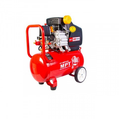 Компрессор MPT PROFI 24 л 1500 Вт/2 л.с 2850 об/мин 100 л/мин 8 атм Red and Black (MAC20243) Косов