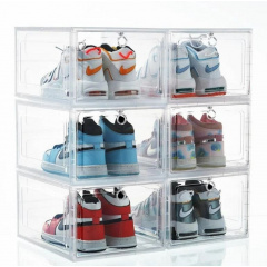 Набор из 6 шт штабелированных пластиковых органайзеров Urbanset для ботинок и обуви Золотоноша
