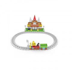 Конструктор Tracko Железная дорога 109 деталей 2 фигурки Multicolor (151670) Костополь