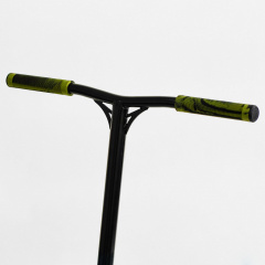 Самокат трюковый Best Scooter Freestyle Pro HIC-система пеги алюминиевый диск и дека колёса PU Green (115642) Березнегувате