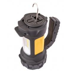 Фонарь с ручкой MASTERTOOL CREE LED+COB LED 4xAA ABS 2 в 1 360° 4 режима (94-0804) Кушугум