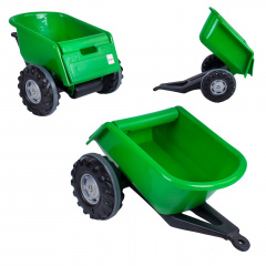 Прицеп к педальным тракторам Pilsan 68 х 52 х 38 см до 35 кг Green (90582) Киев