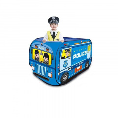 Детская палатка Play Tent Автобус полиции 112 х 72 х 72 см Multicolor (151975) Бердичев